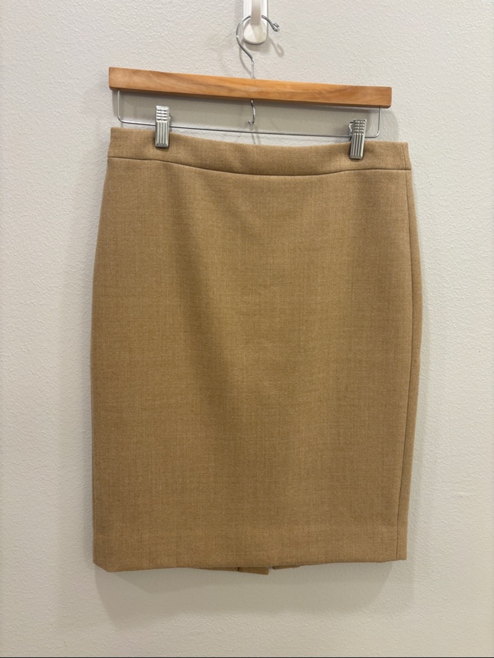 J. Crew Camel Pencil Skirt